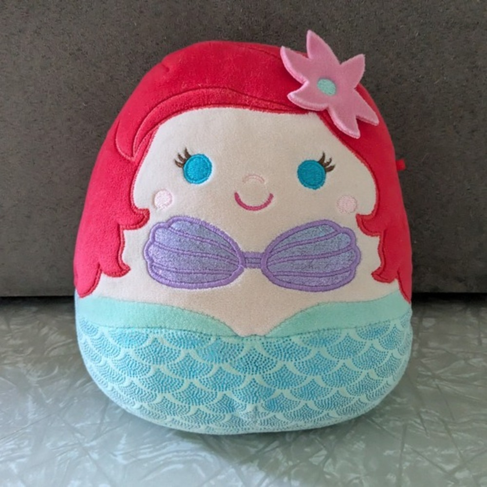 Disney Ariel‎ Little Mermaid 8" Squishmallow